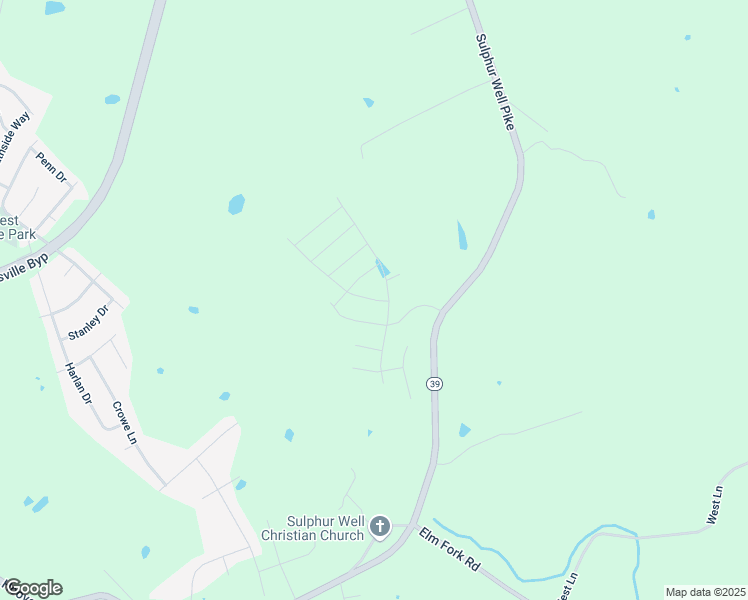 map of restaurants, bars, coffee shops, grocery stores, and more near Golden Burley Avenue in Nicholasville