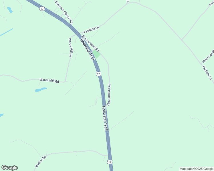 map of restaurants, bars, coffee shops, grocery stores, and more near 516 Ben Lomond Road in Dunnsville