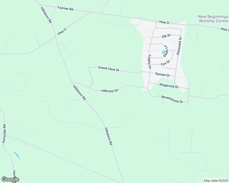 map of restaurants, bars, coffee shops, grocery stores, and more near 362 Hillcrest Drive in Farmington