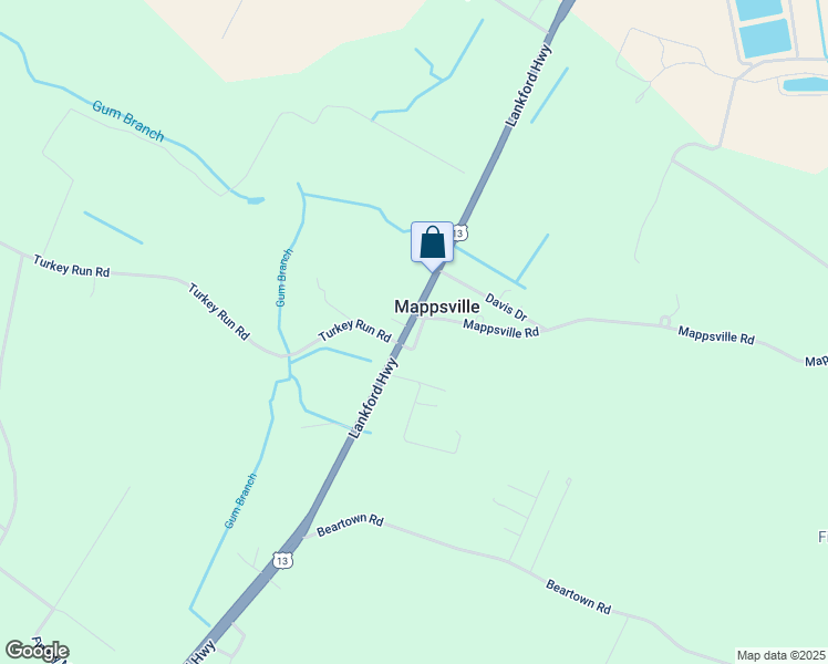 map of restaurants, bars, coffee shops, grocery stores, and more near in Mappsville