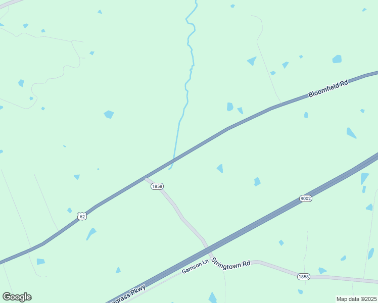 map of restaurants, bars, coffee shops, grocery stores, and more near 5748 Bloomfield Road in Bardstown