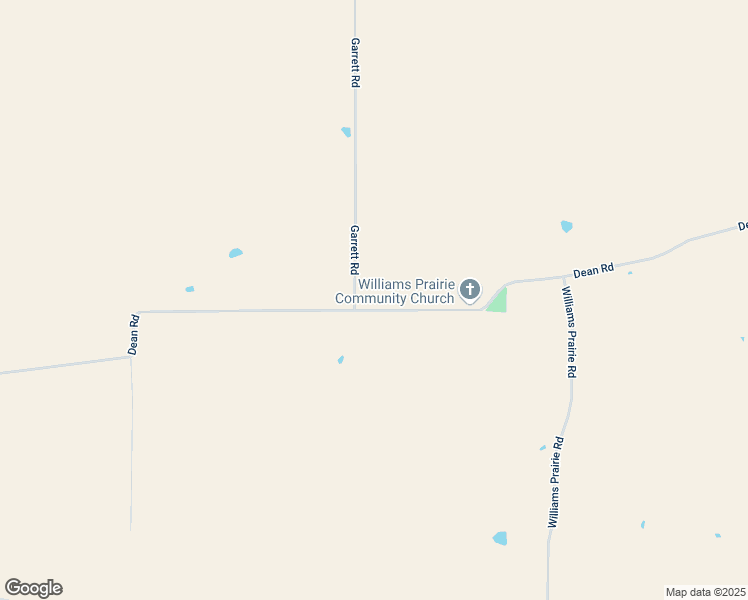 map of restaurants, bars, coffee shops, grocery stores, and more near 17300 Garrett Road in Johnston City