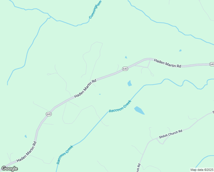 map of restaurants, bars, coffee shops, grocery stores, and more near 3952 Haden Martin Road in Palmyra