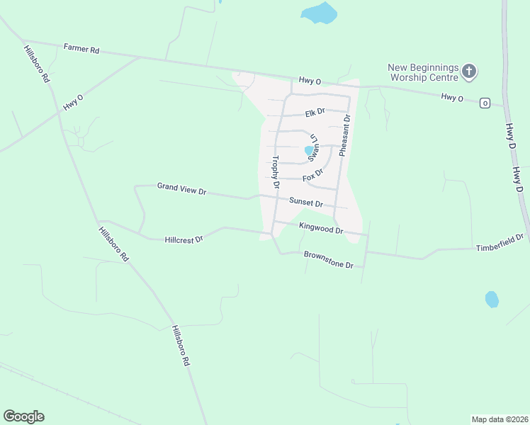 map of restaurants, bars, coffee shops, grocery stores, and more near 321 Grand View Drive in Farmington