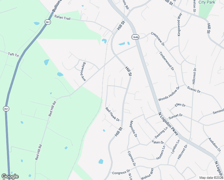 map of restaurants, bars, coffee shops, grocery stores, and more near 106 South Osprey Court in Vine Grove