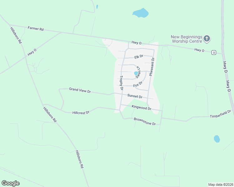 map of restaurants, bars, coffee shops, grocery stores, and more near 321 Grand View Drive in Farmington