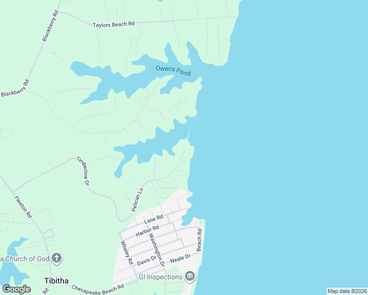 map of restaurants, bars, coffee shops, grocery stores, and more near Waterman's Way in Reedville