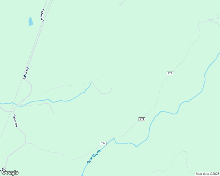 map of restaurants, bars, coffee shops, grocery stores, and more near 410 Faber Mountain Trail in Faber