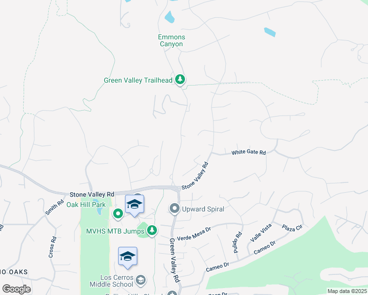 map of restaurants, bars, coffee shops, grocery stores, and more near 1886 Green Valley Road in Alamo
