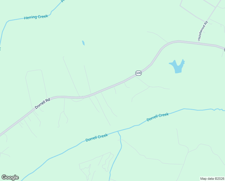 map of restaurants, bars, coffee shops, grocery stores, and more near 1378 Dorrell Road in Aylett