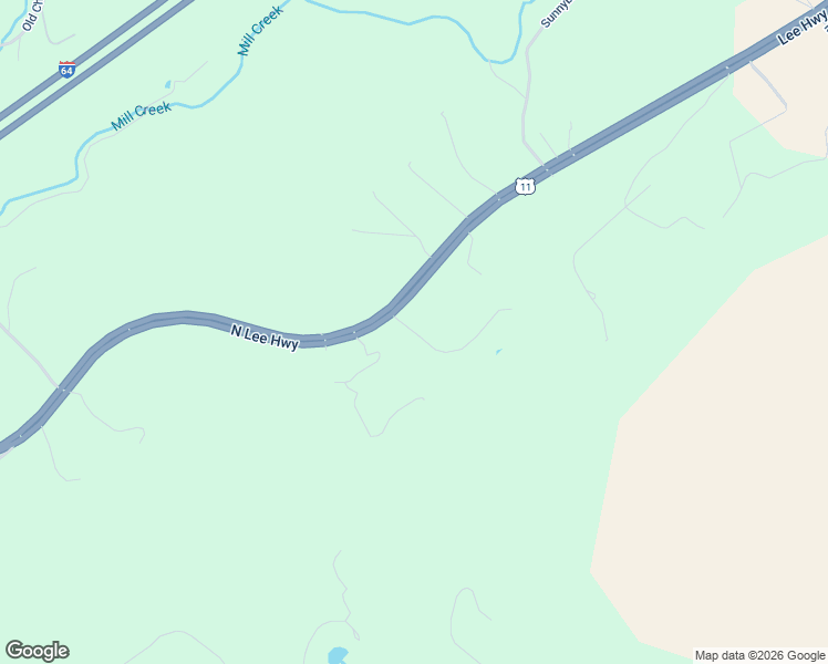 map of restaurants, bars, coffee shops, grocery stores, and more near 3800 North Lee Highway in Fairfield