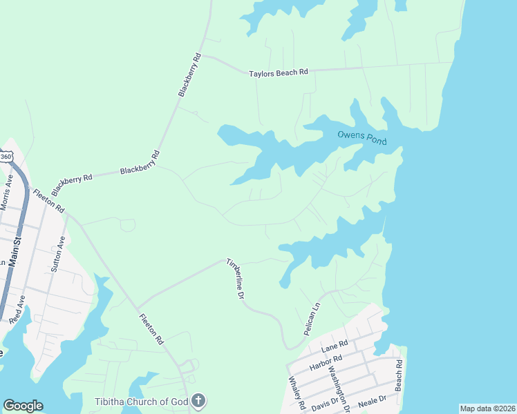 map of restaurants, bars, coffee shops, grocery stores, and more near 203-215 Emerald Cove Road in Reedville