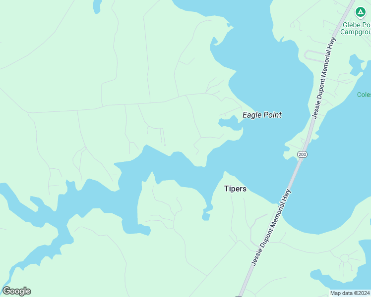 map of restaurants, bars, coffee shops, grocery stores, and more near 264 Bass Lane in Heathsville