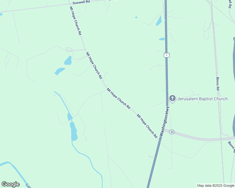 map of restaurants, bars, coffee shops, grocery stores, and more near 11016 Mount Hope Church Road in Doswell