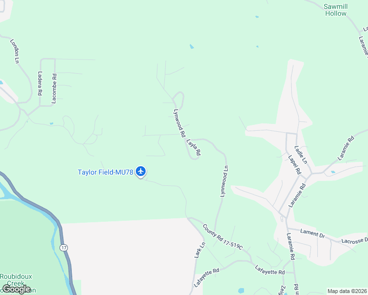 map of restaurants, bars, coffee shops, grocery stores, and more near 21137 Layla Road in Waynesville