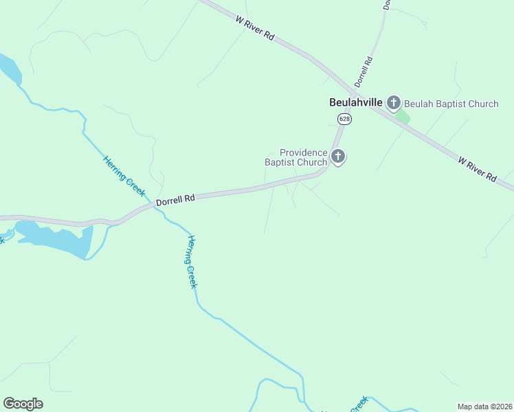 map of restaurants, bars, coffee shops, grocery stores, and more near 4278 Dorrell Road in Aylett