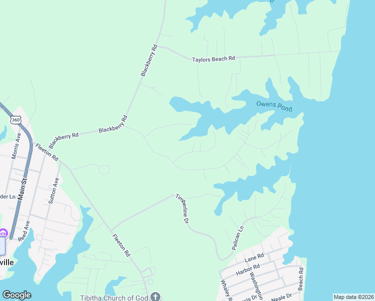 map of restaurants, bars, coffee shops, grocery stores, and more near 168 Emerald Cove Road in Reedville