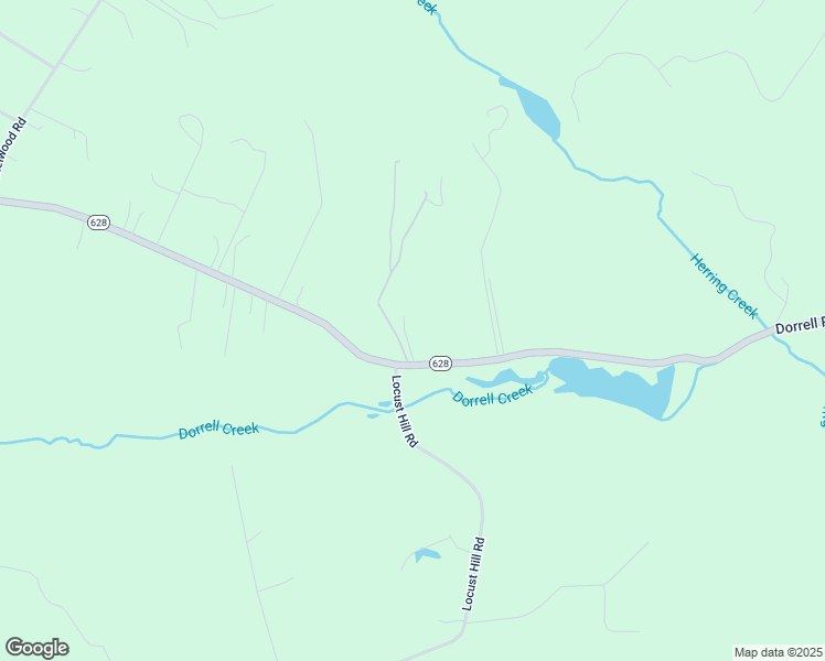 map of restaurants, bars, coffee shops, grocery stores, and more near 3161 Dorrell Road in Aylett