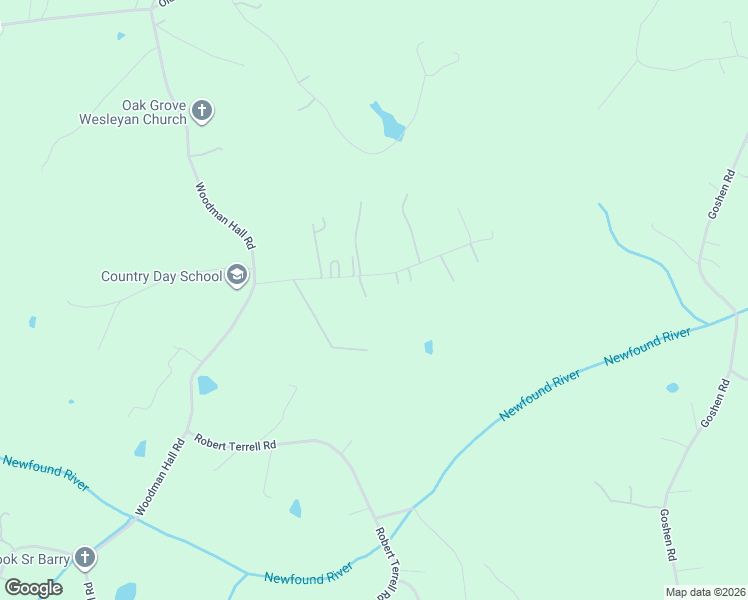 map of restaurants, bars, coffee shops, grocery stores, and more near 16225 Parrish Farm Road in Montpelier