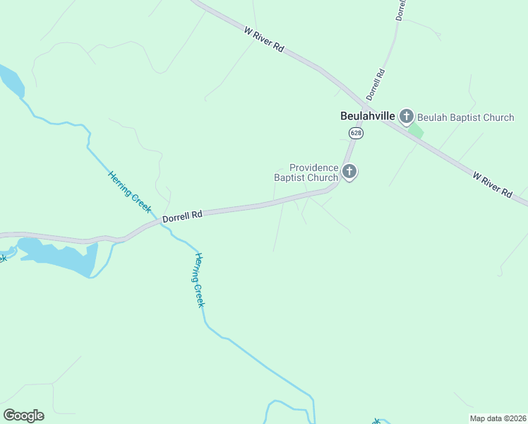 map of restaurants, bars, coffee shops, grocery stores, and more near 4278 Dorrell Road in Aylett