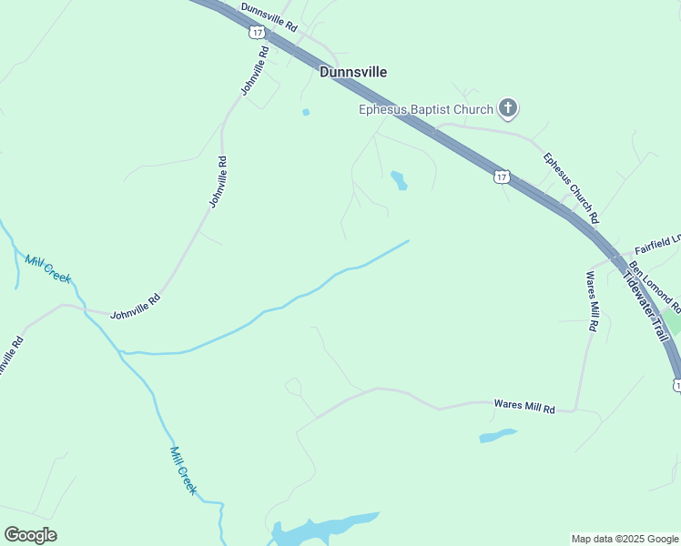 map of restaurants, bars, coffee shops, grocery stores, and more near 427 Fairmont Drive in Dunnsville