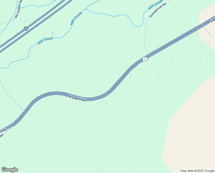 map of restaurants, bars, coffee shops, grocery stores, and more near 3800-3902 North Lee Highway in Fairfield