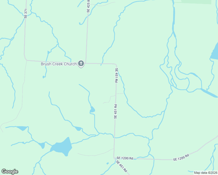 map of restaurants, bars, coffee shops, grocery stores, and more near Southeast 451 Road in Collins
