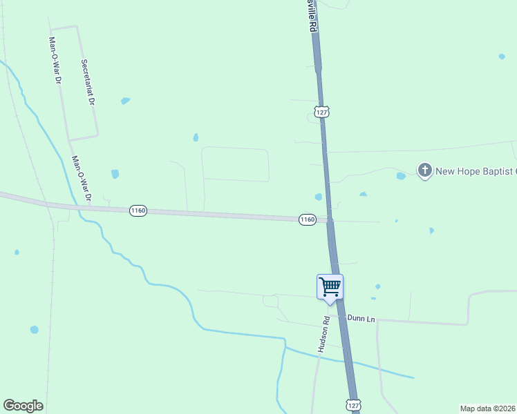 map of restaurants, bars, coffee shops, grocery stores, and more near 101-419 Talmage Mayo Road in Harrodsburg