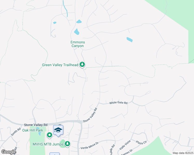 map of restaurants, bars, coffee shops, grocery stores, and more near 3272 Stone Valley Road in Alamo