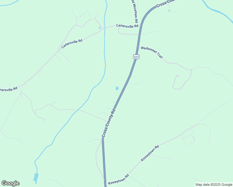 map of restaurants, bars, coffee shops, grocery stores, and more near 9457 Cross County Road in Mineral