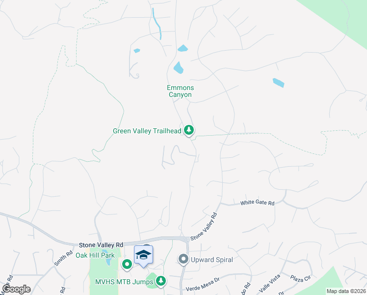 map of restaurants, bars, coffee shops, grocery stores, and more near 40 Oak Glen Court in Alamo