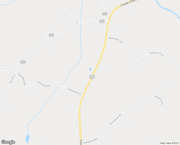 map of restaurants, bars, coffee shops, grocery stores, and more near 7963 Cross County Road in Mineral