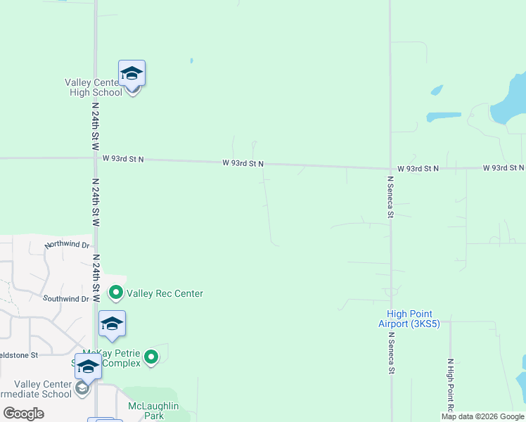 map of restaurants, bars, coffee shops, grocery stores, and more near 9254 North Hedgeapple Circle in Valley Center