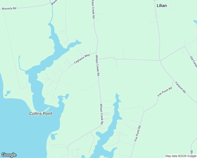 map of restaurants, bars, coffee shops, grocery stores, and more near 178 Whays Creek Road in Reedville