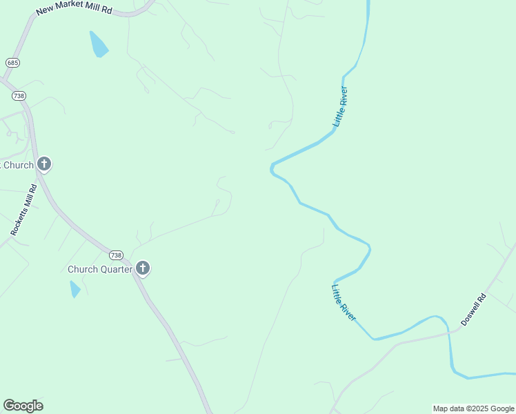 map of restaurants, bars, coffee shops, grocery stores, and more near Welling Hall Road in Hanover County