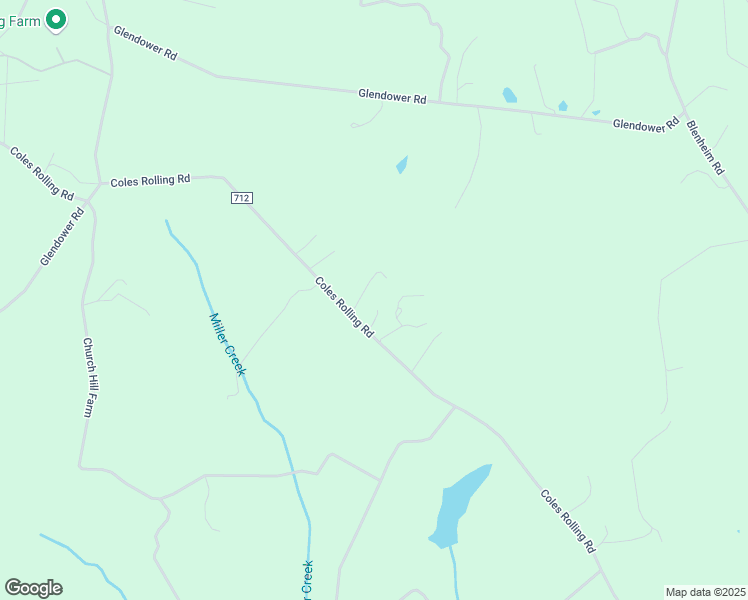 map of restaurants, bars, coffee shops, grocery stores, and more near 770 Coles Rolling Road in Scottsville