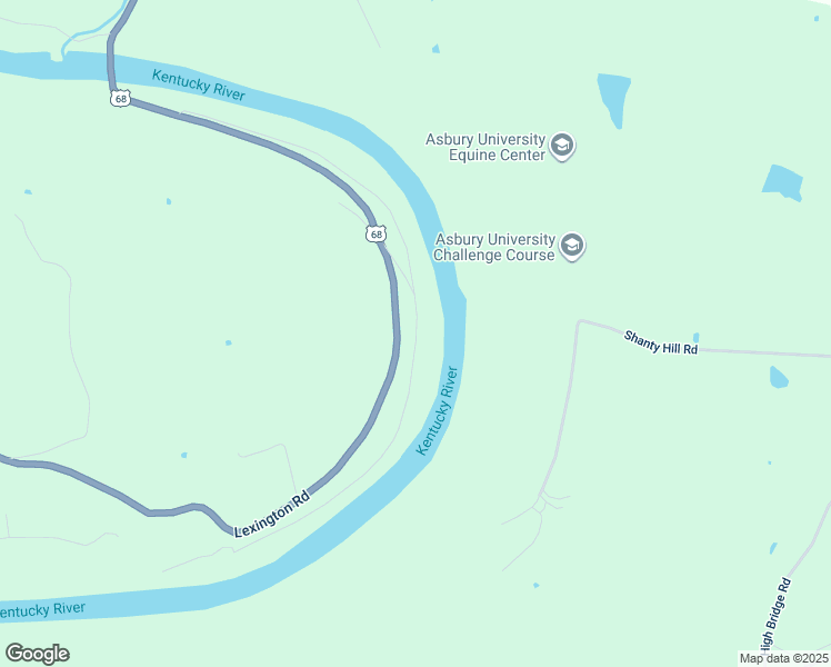 map of restaurants, bars, coffee shops, grocery stores, and more near 461 Palisades Road in Harrodsburg