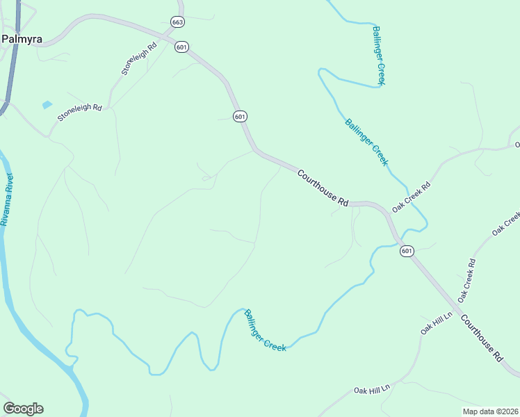 map of restaurants, bars, coffee shops, grocery stores, and more near 140 Fairview Lane in Palmyra