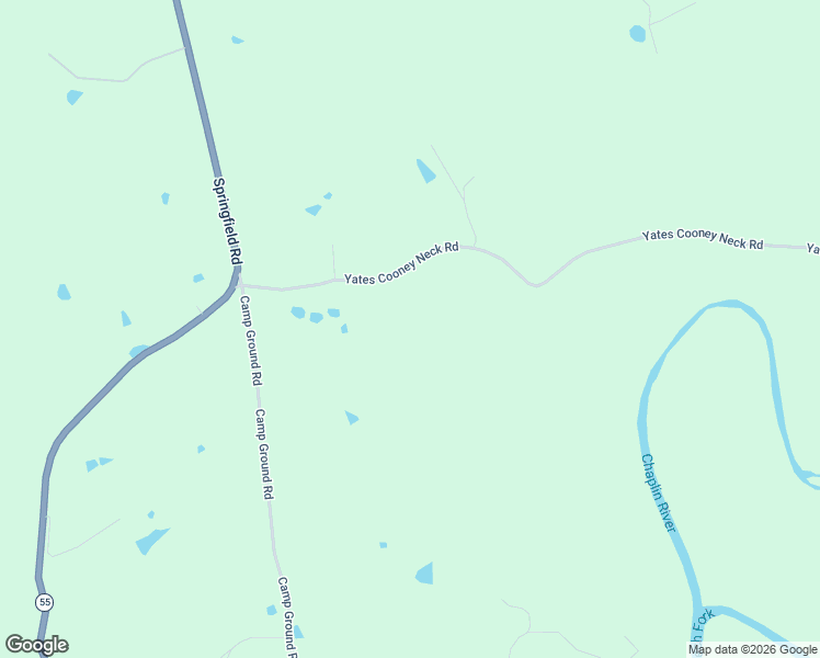 map of restaurants, bars, coffee shops, grocery stores, and more near 1465 Yates Cooney Neck Road in Bloomfield