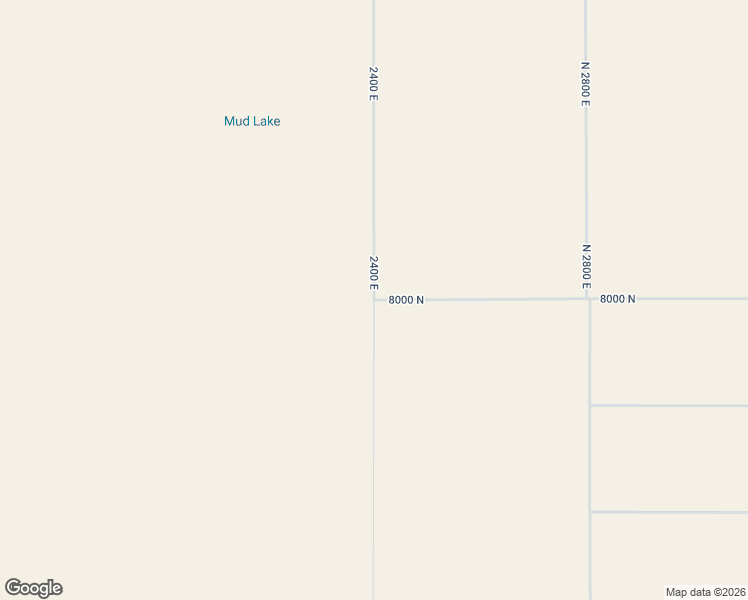 map of restaurants, bars, coffee shops, grocery stores, and more near North 2400 East in Iron County