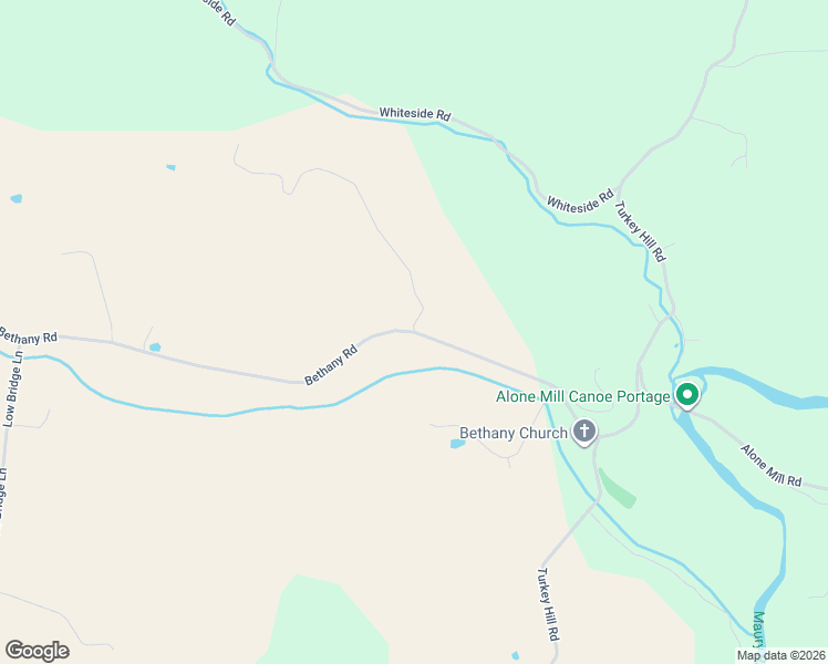 map of restaurants, bars, coffee shops, grocery stores, and more near 1101 Bethany Road in Rockbridge Baths