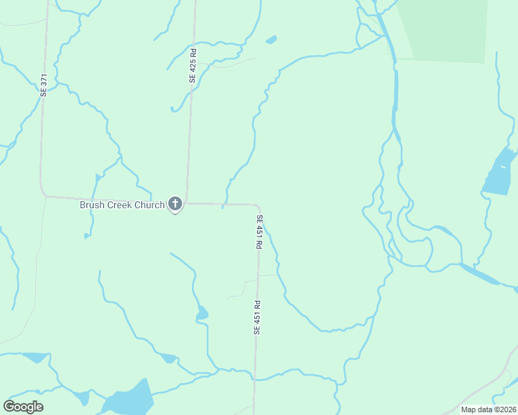 map of restaurants, bars, coffee shops, grocery stores, and more near Southeast 451 Road in Collins