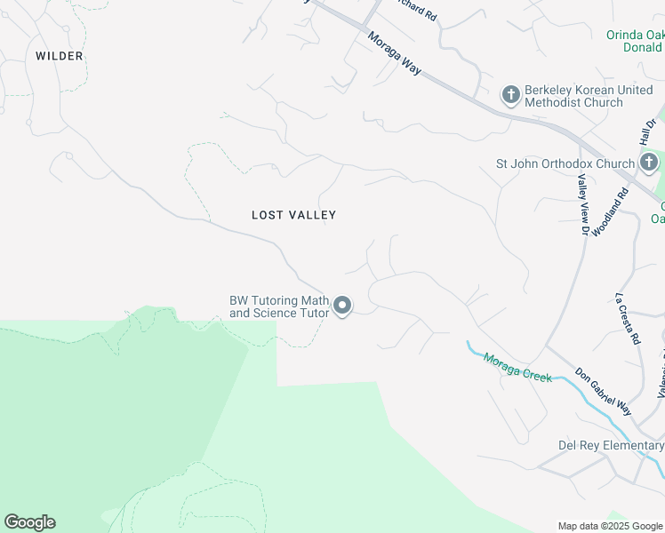 map of restaurants, bars, coffee shops, grocery stores, and more near 10 Albo Court in Orinda