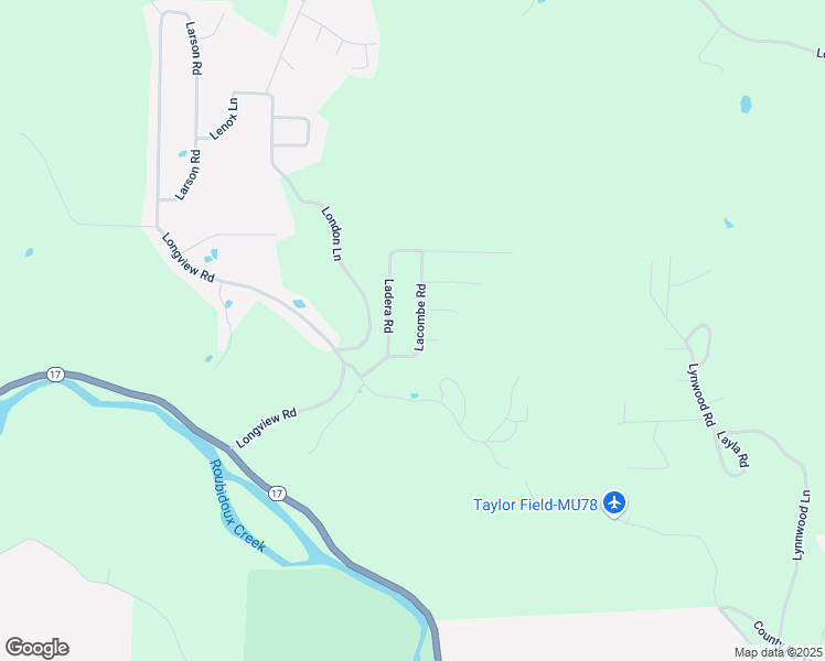 map of restaurants, bars, coffee shops, grocery stores, and more near 20981 Lacombe Road in Waynesville
