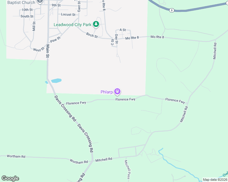 map of restaurants, bars, coffee shops, grocery stores, and more near 1052 Florence Freeway in Park Hills