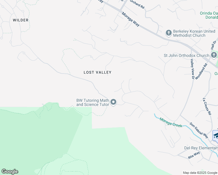 map of restaurants, bars, coffee shops, grocery stores, and more near 10 Albo Court in Orinda