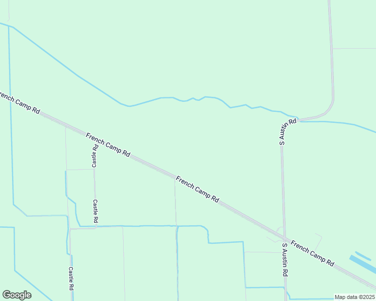 map of restaurants, bars, coffee shops, grocery stores, and more near 6969 French Camp Road in Manteca