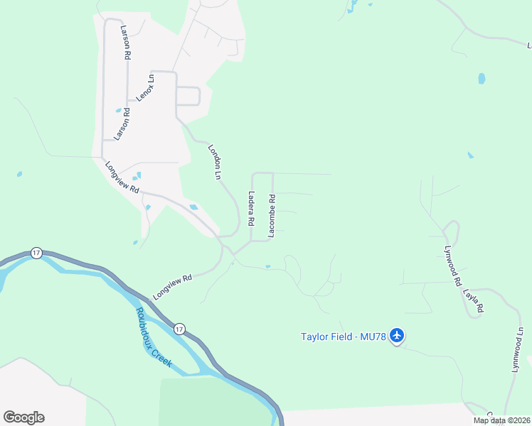 map of restaurants, bars, coffee shops, grocery stores, and more near 20923 Lacombe Road in Waynesville