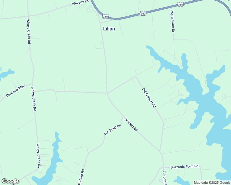 map of restaurants, bars, coffee shops, grocery stores, and more near 12 Old Fairport Road in Reedville