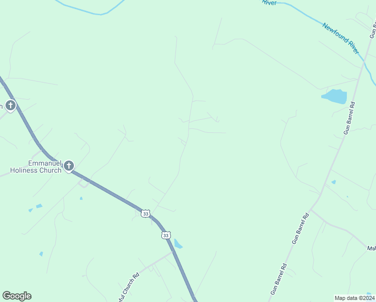 map of restaurants, bars, coffee shops, grocery stores, and more near 16284 Jones Farm Road in Montpelier
